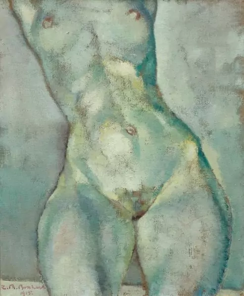 RODOLPHE THEOPHILE BOSSHARD — Female nude. 1915. — Koller Auktionen