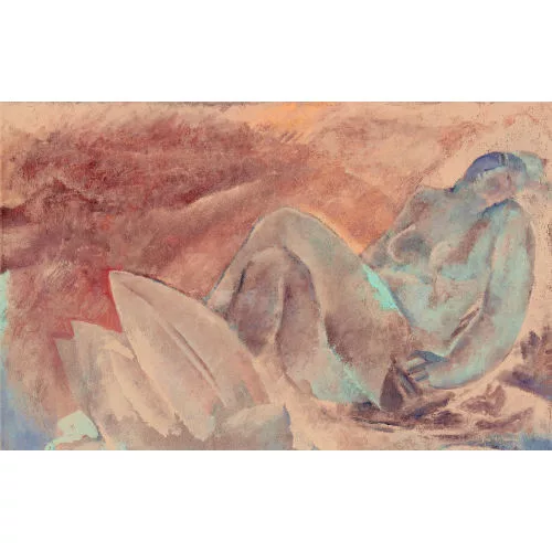 Rodolphe-Théophile Bosshard — Nu couché.