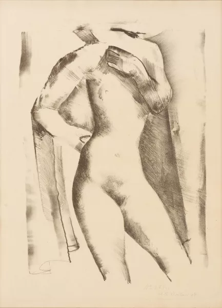 Rodolphe-Théophile Bosshard — Nu - Corps de femme