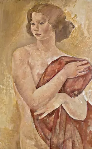 Femme à la draperie