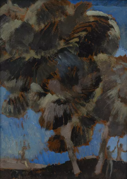 Rodolphe Théophile BOSSHARD (1889-1960), "Souvenir de Vidy", huile sur panneau — DognyAuction