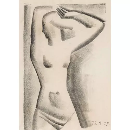 Femme debout