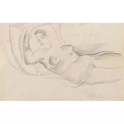 Femme allongée