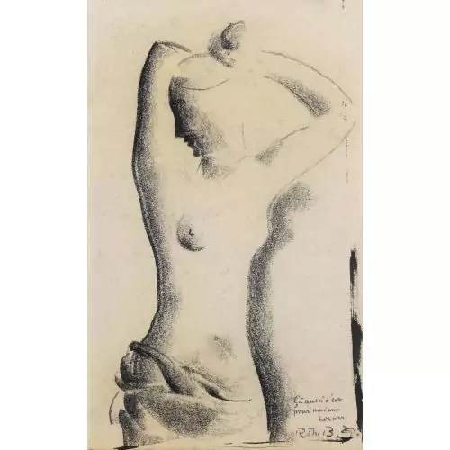 Femme debout