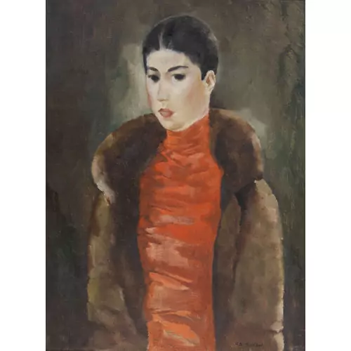 "Portrait de Mlle Y.B."