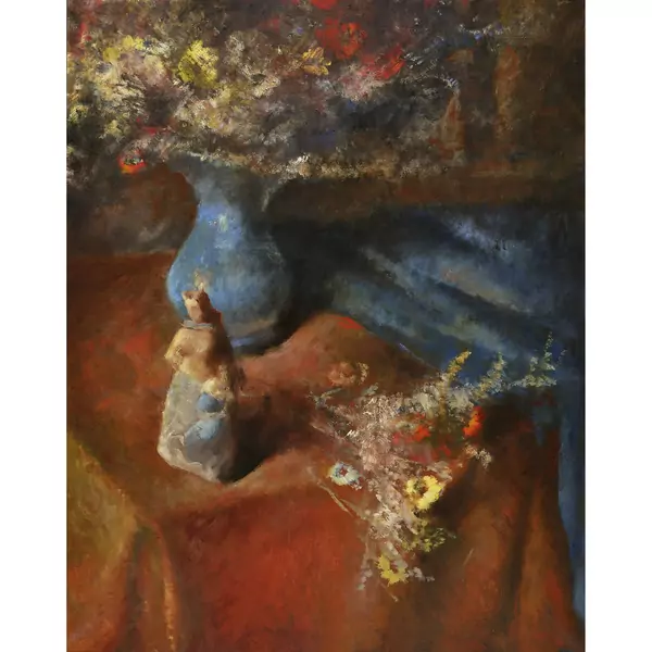 "Tapis rouge et bleu"