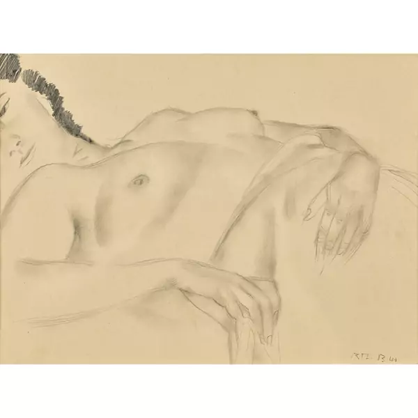 Jeune femme nue