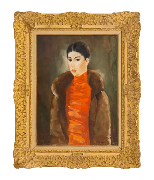 Portrait de Mlle Bianchi" 1928