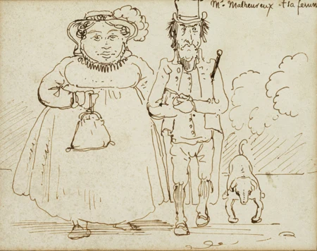 Mr malheureux et sa femme
