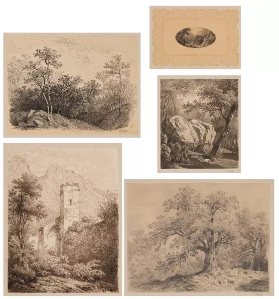 Sechs Landschaften