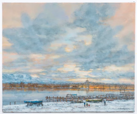 Neige sur la Rade