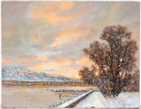 Vue de la Perle du Lac