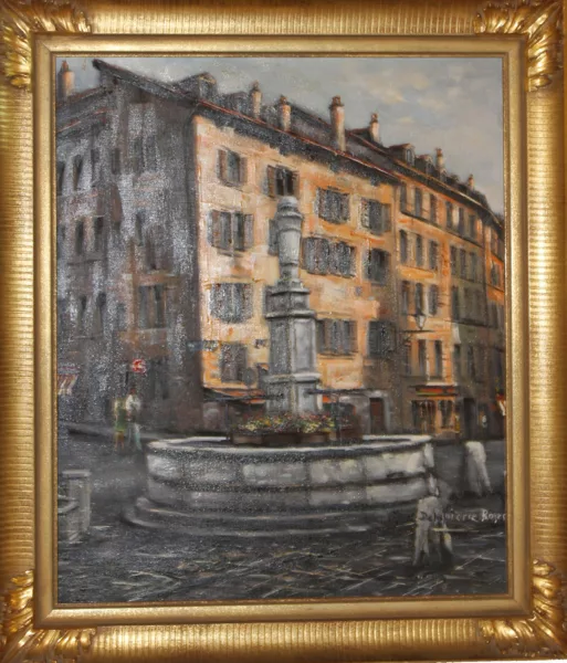 Roger Delapierre — Roger Delapierre (1935), La fontaine du Bourg de