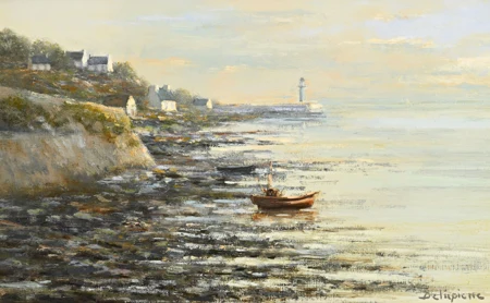 Vue du port du Légué