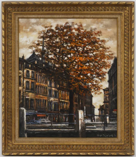 Roger Delapierre — Genève, Place du Bourg-de-Four,