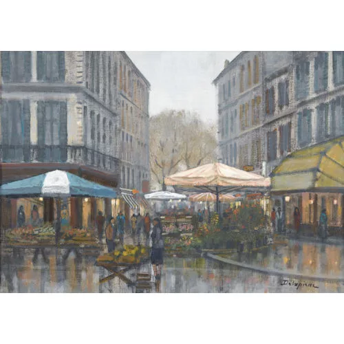 Roger Delapierre — "Le marché".