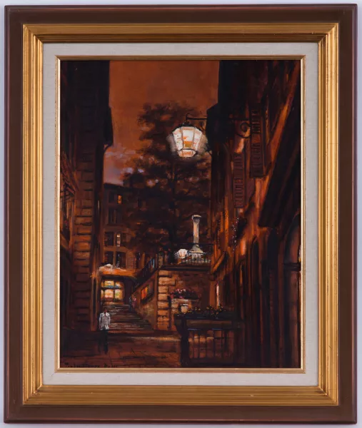 Roger Delapierre — Genève, près du Bourg-de-Four