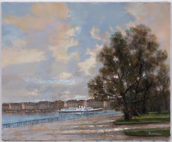 Roger Delapierre — "Vue du Jardin anglais"