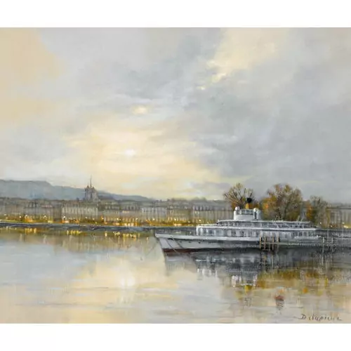 "Le soir sur la Rade"