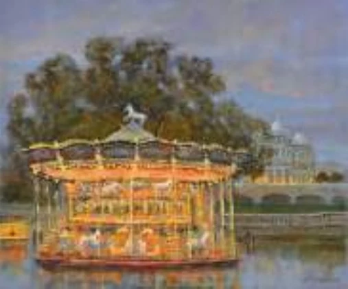 roger delapierre — Le carrousel à Montmartre