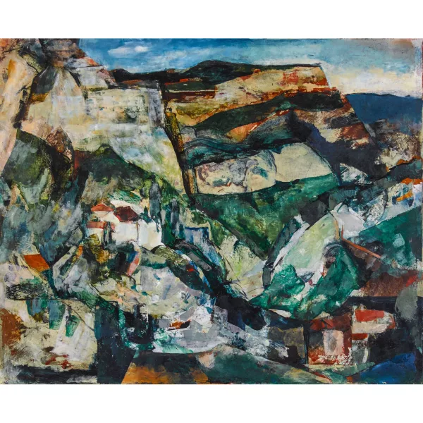 Roger Jeanneret — Felsen am Doubs.