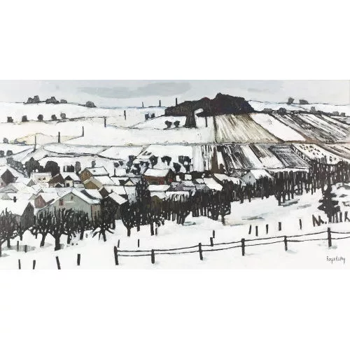 Roger Kathy — Landschaft im Winter.