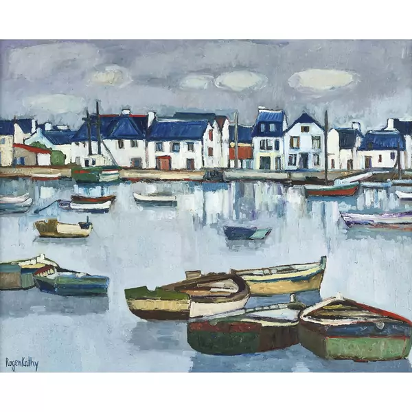 "Guilvinec in der Bretagne"