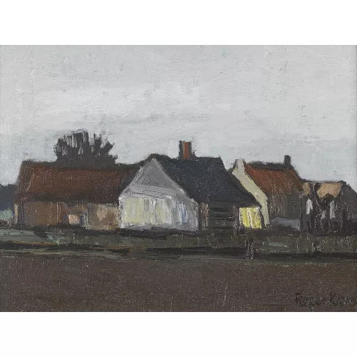 Roger Kathy — Herbstliches Dorf.