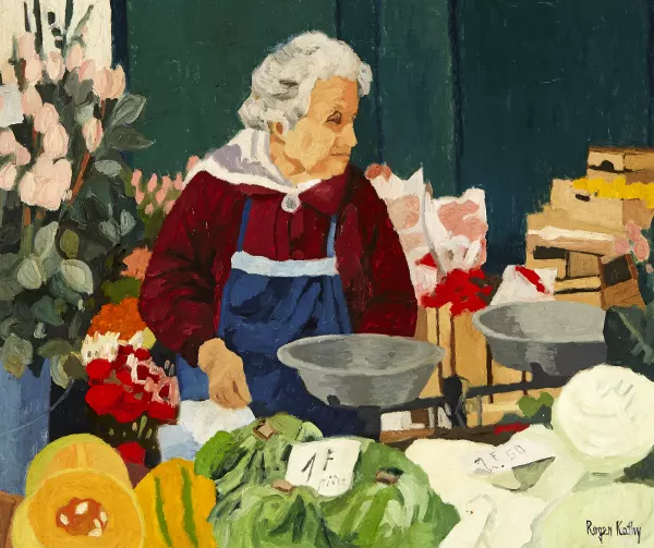 Au Marché de Légumes