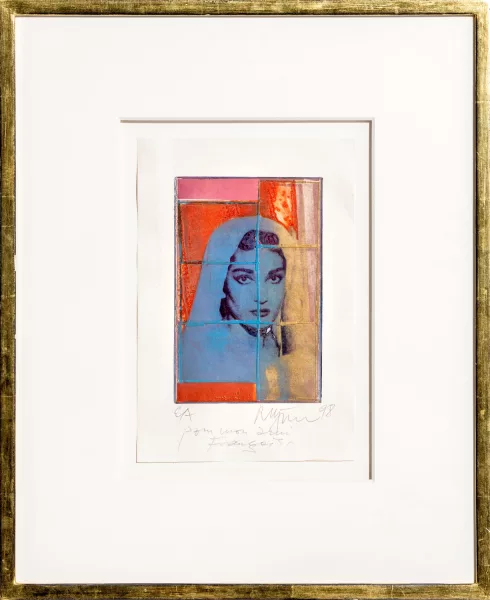 Roger Pfund — Roger Pfund (1943), Maria Callas, technique mixte