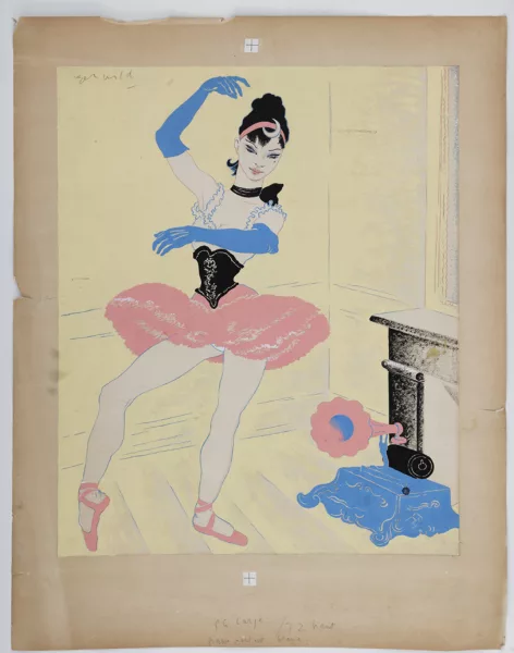 Roger Wild — Danseuse au phonographe