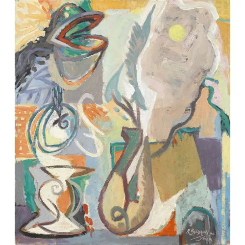 Roland Bugnon — Composition florale.