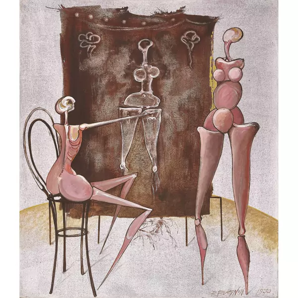 "Le peintre et son modèle"