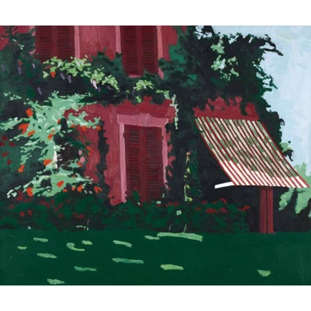 Sonnige Gartenpartie