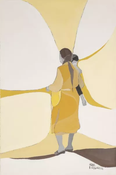Roland Schaller (1942), "Israël". — DognyAuction