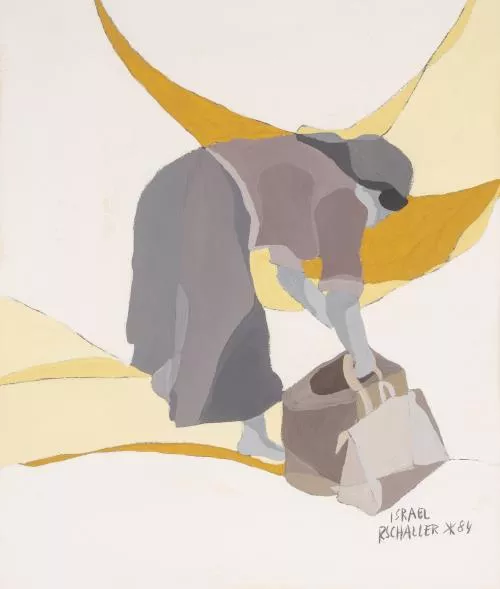Roland Schaller (1942), "Femme penchée - Israël". — DognyAuction