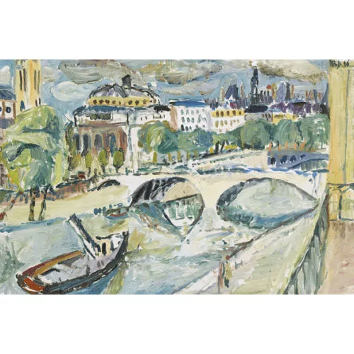 Rolf Dürig — Blick vom Balkon auf Paris.