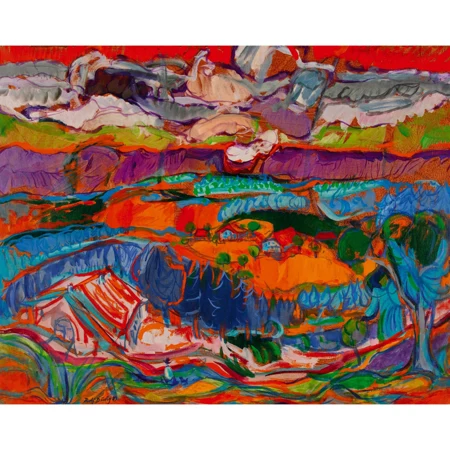 Expressive Landschaft