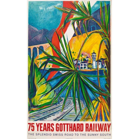 "75 Years Gotthard Railway"
