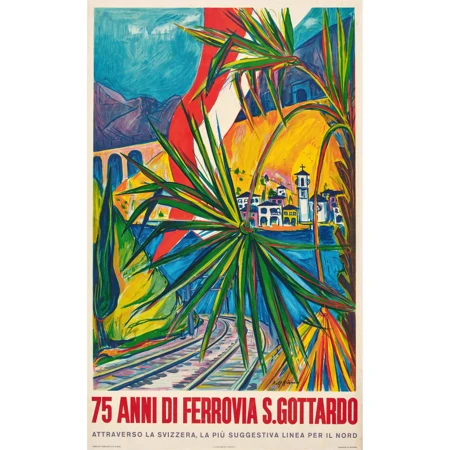 "75 anni di Ferrovia S. Gottardo"