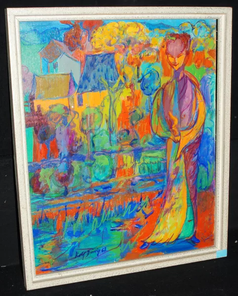 Rolf Dürig — Un mandarin dans son jardin en France", 1968