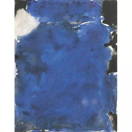 Rolf Iseli — Abstraktion in Blau.