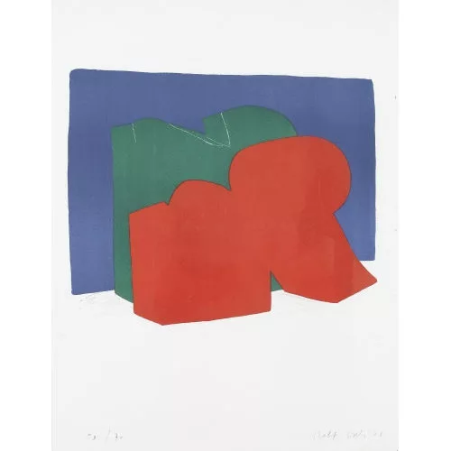 Rolf Iseli — Farbige Holzobjekte.