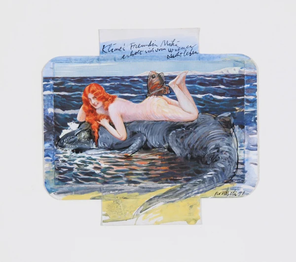 Rolf Iseli — Klimt's Freundin Miki erholt sich vom Wiener Nachtleben (Boyards - Serie), 1991