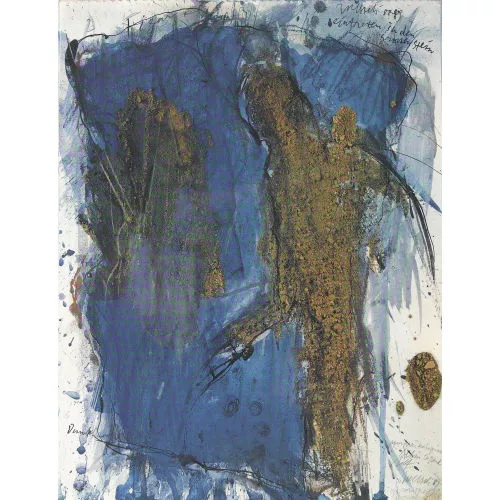 Rolf Iseli — "Figur, eintreten in den grossen Stein".