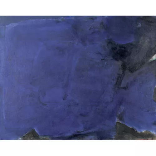 Rolf Iseli — Komposition in Blau.
