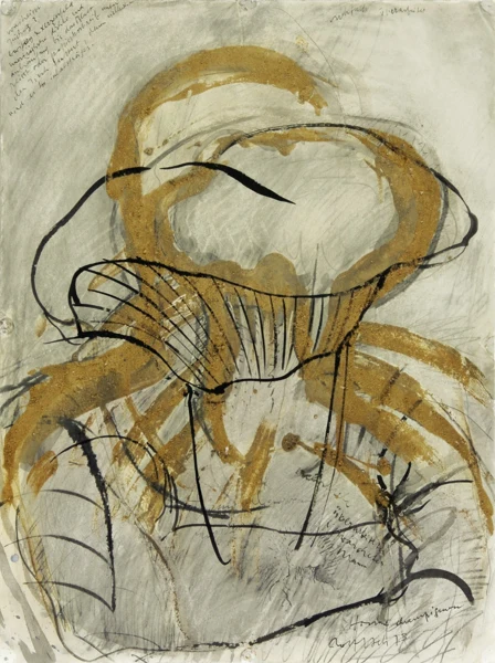 Rolf Iseli — Homme champignon, 1973