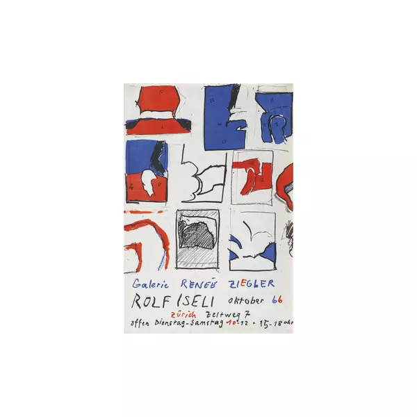 "Galerie Renée Ziegler Rolf Iseli Oktober 66"