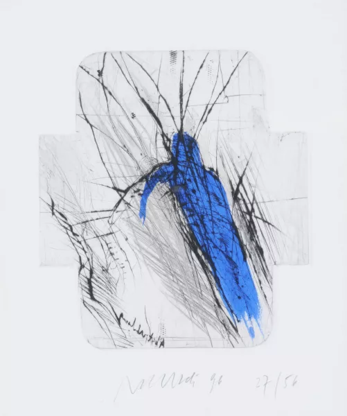 Rolf Iseli — 2 Blätter: Der Weg, 1972; Maxe's Boyard, 1996