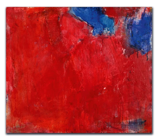 Rolf Iseli — Komposition (Rot mit Blau), 1957/1958